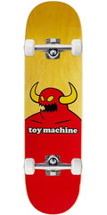 Toy Machine Monster Skateboard Complete - Assorted Stains - 8.50"