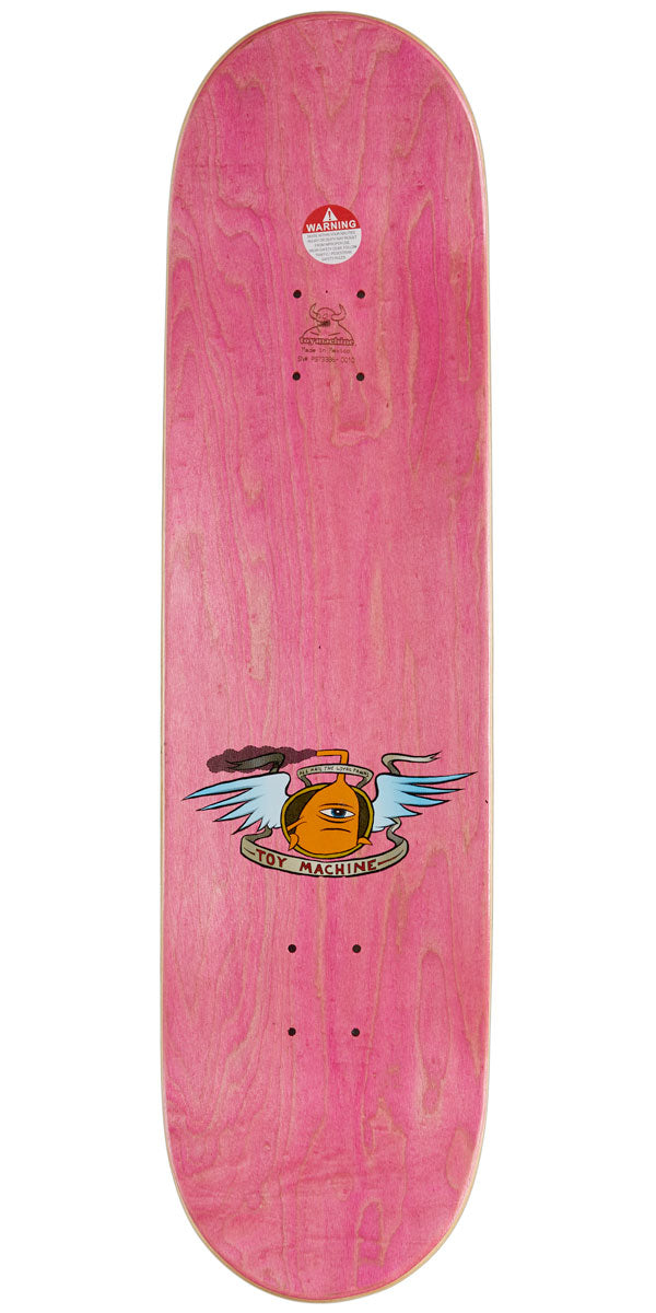Toy Machine Monster Skateboard Deck - Assorted Stains - 8.25"