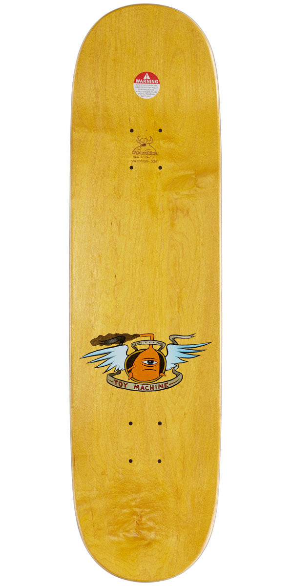 Toy Machine Monster Skateboard Deck - Assorted Stains - 8.50"