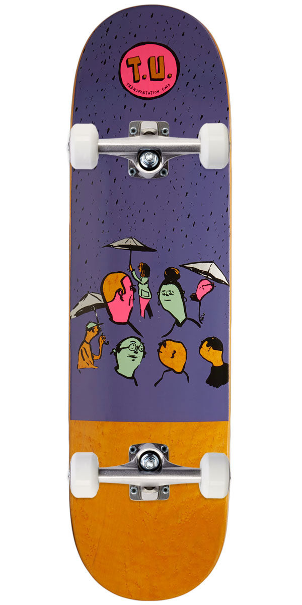 Transportation Unit Rainy Day Skateboard Complete - 8.50"
