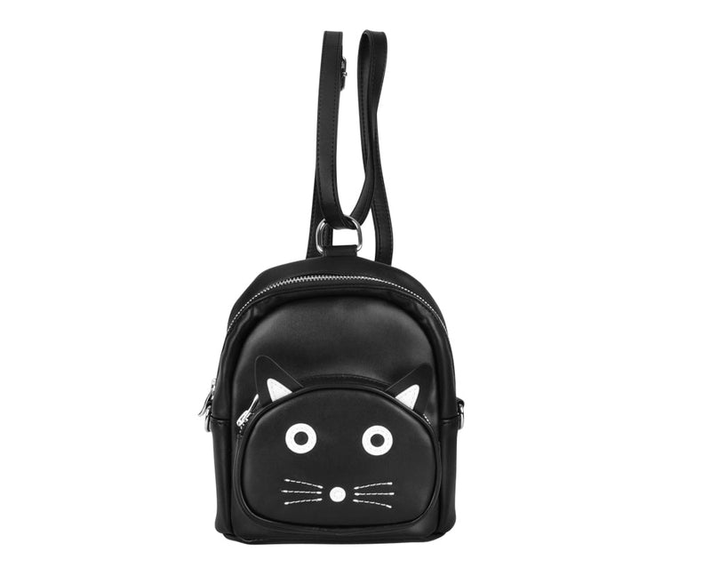BG10 TUKskin Black Kitty MIni Backpack BG10