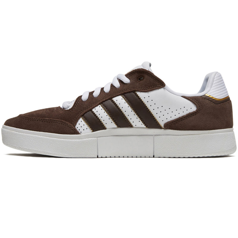 Tyshawn Low Shoes - Brown/White/Gold Metallic