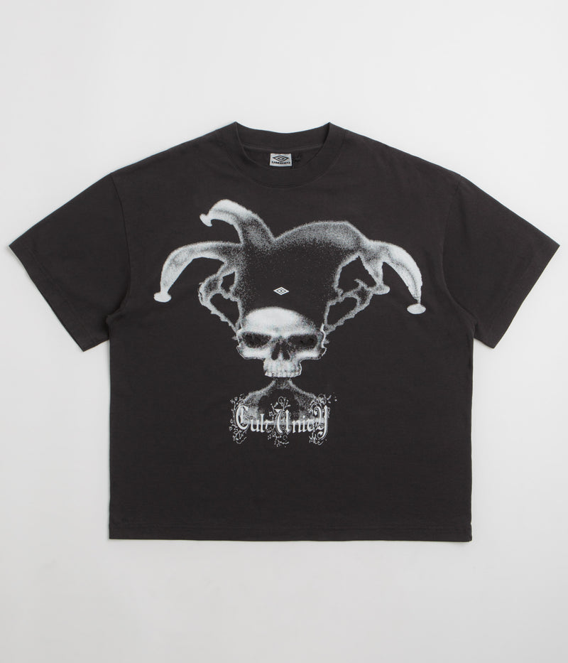Umbro Lasered Jester T-Shirt in Black