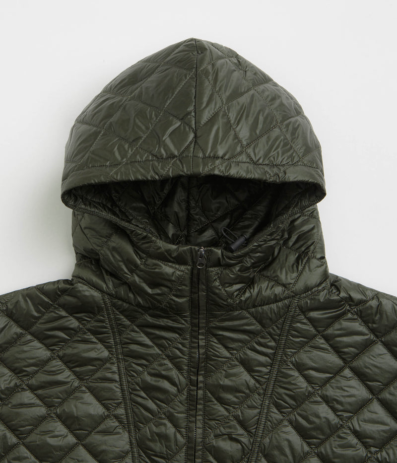 Umbro Masked Diamond Anorak in Dark Olive