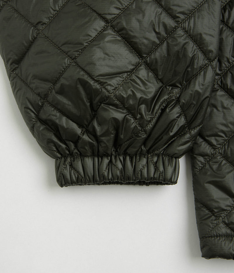 Umbro Masked Diamond Anorak in Dark Olive