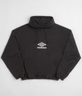 Umbro OG Logo Mask Hoodie in Washed Black