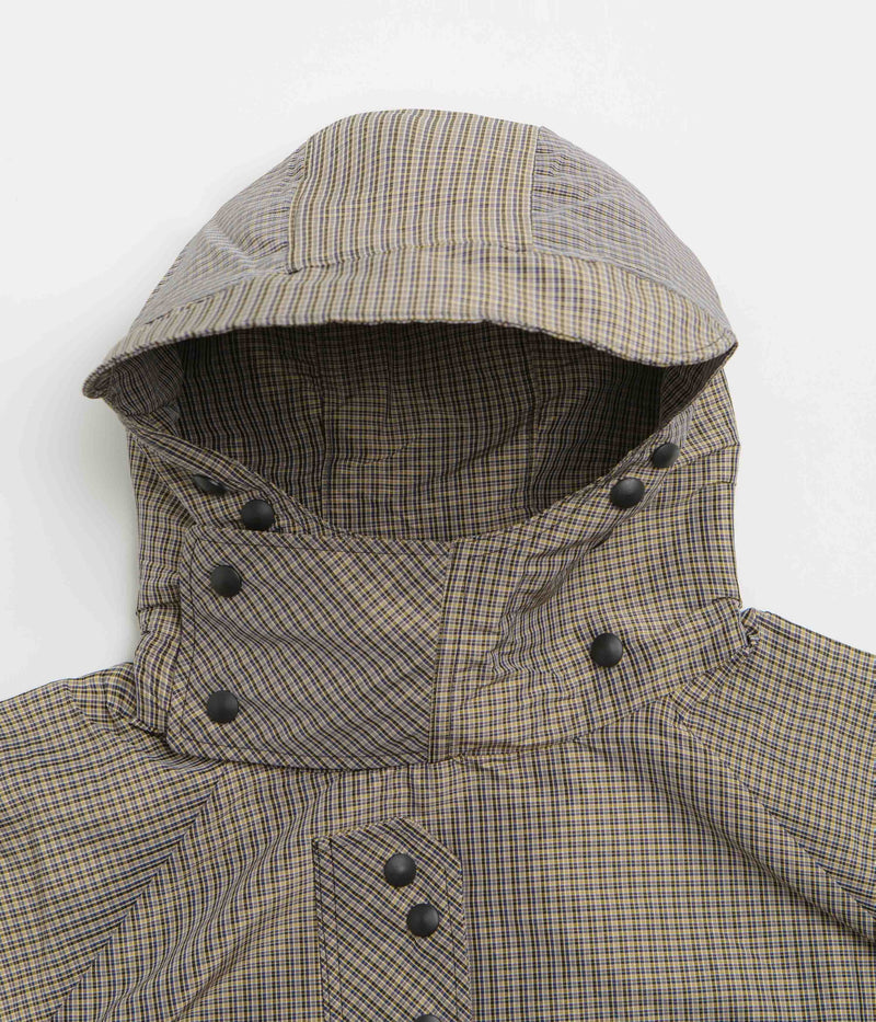 Umbro Smock Check Anorak in Beige and Black