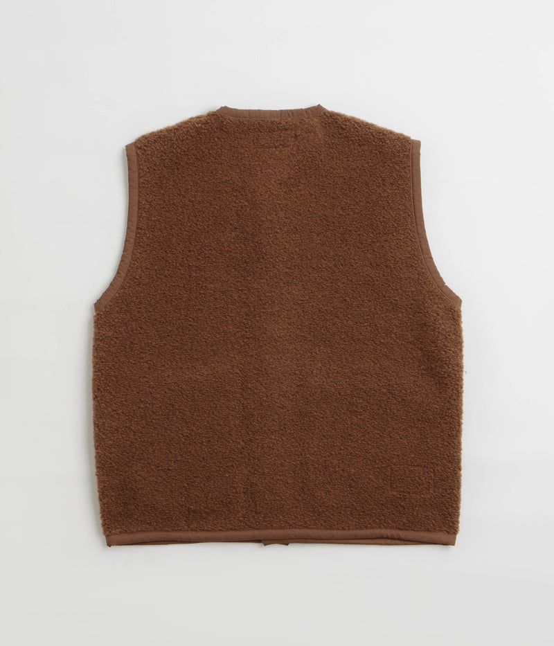 Universal Works Lancaster Gilet in Brown