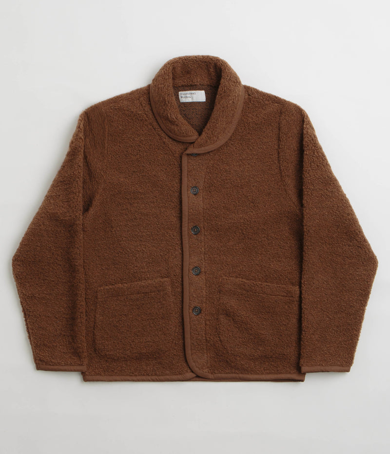 Universal Works Lancaster Jacket in Brown and Brown