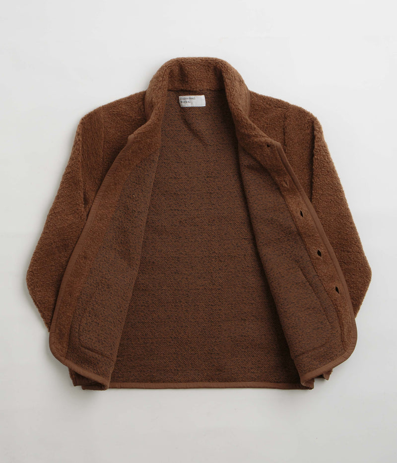 Universal Works Lancaster Jacket in Brown and Brown