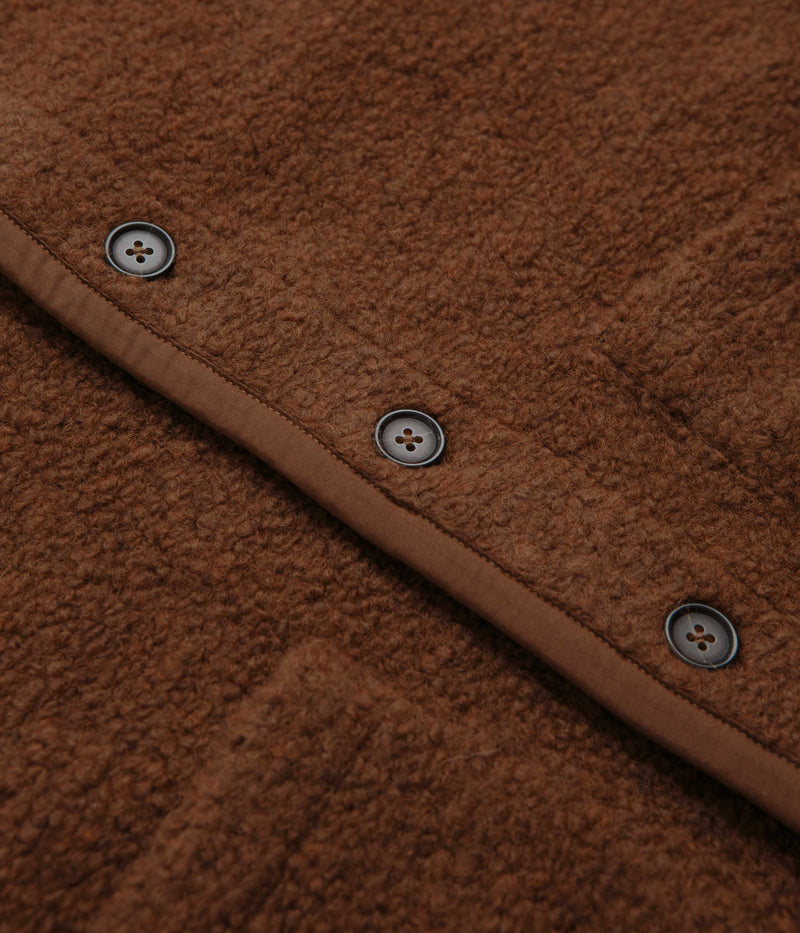Universal Works Lancaster Jacket in Brown and Brown
