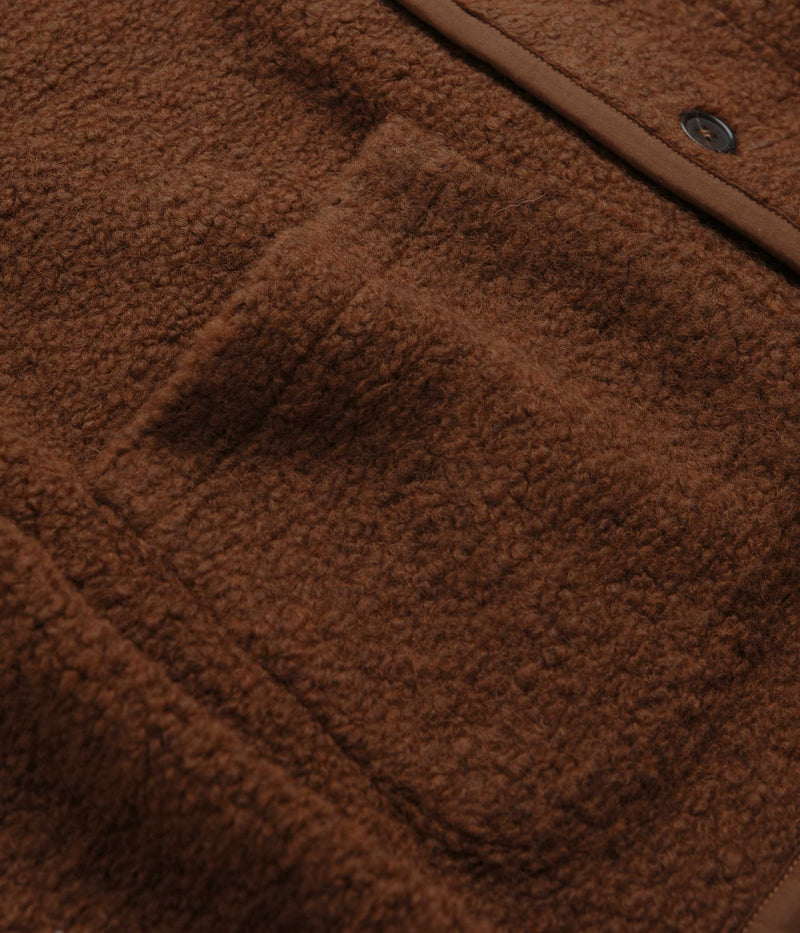 Universal Works Lancaster Jacket in Brown and Brown