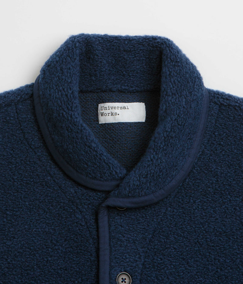 Universal Works Lancaster Jacket in Navy and Navy
