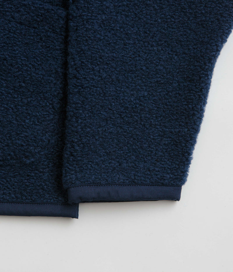 Universal Works Lancaster Jacket in Navy and Navy
