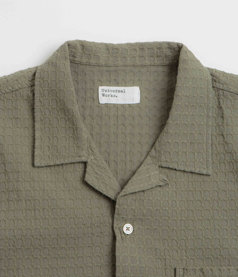 Universal Works Road Shirt in Olive
