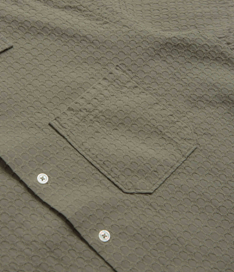 Universal Works Road Shirt in Olive