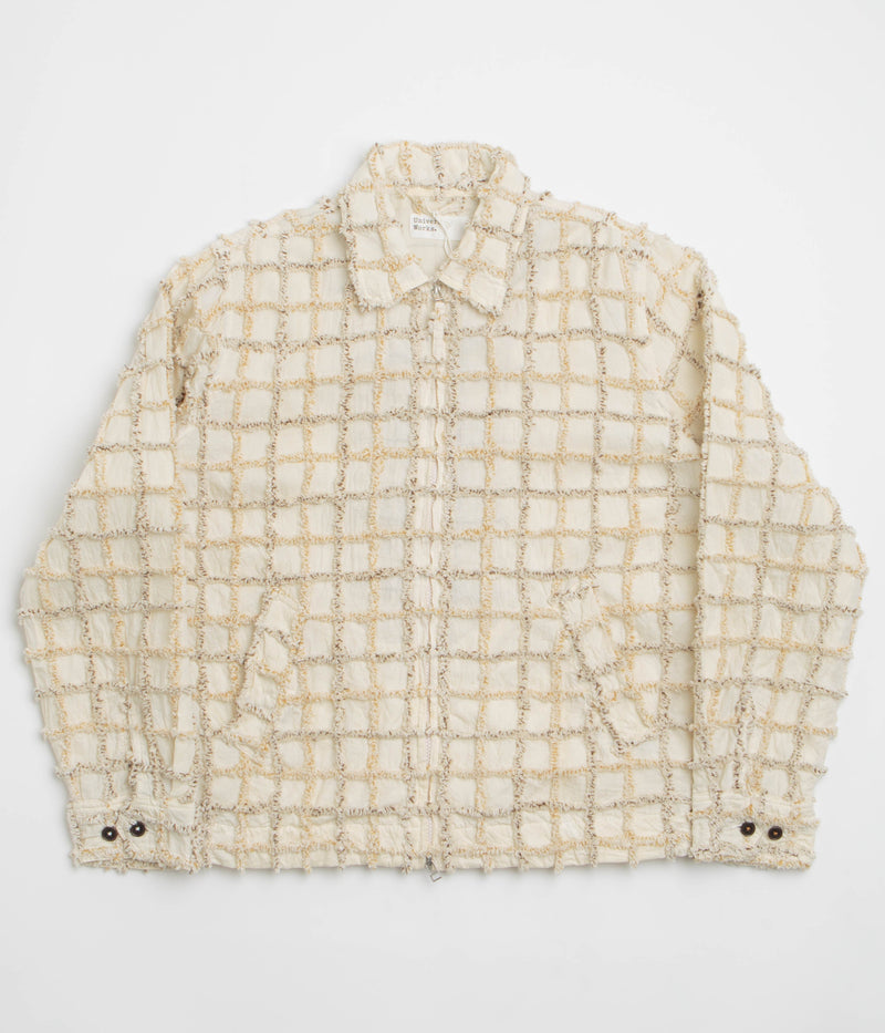 Universal Works Windcheater Jacket in Ecru