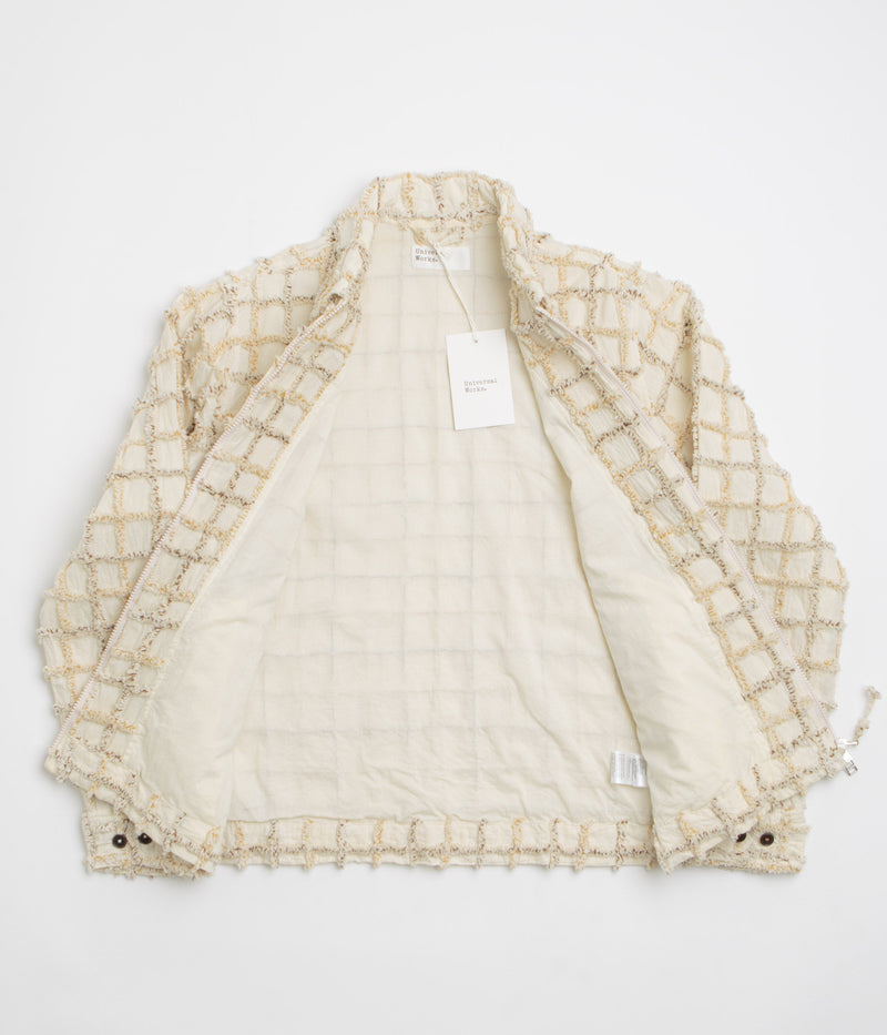 Universal Works Windcheater Jacket in Ecru