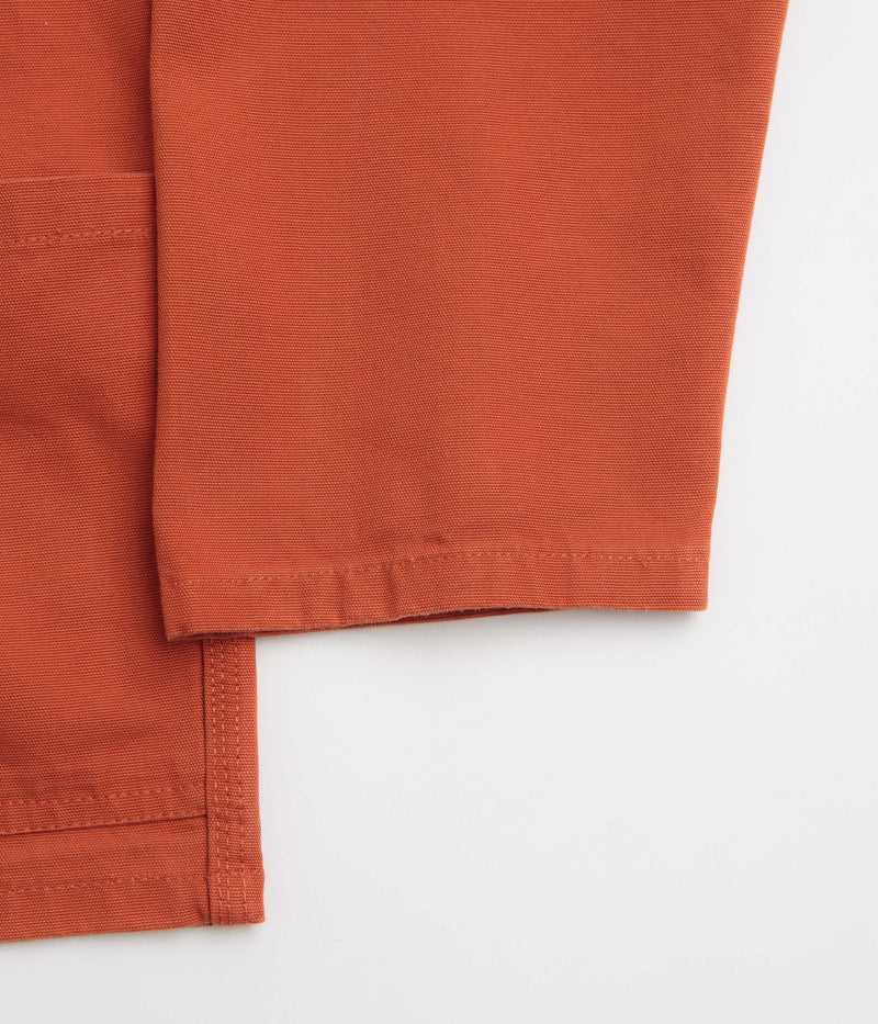 Uskees 3001 Buttoned Overshirt in Rust