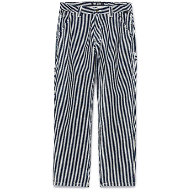 Vans Drill Chore Loose Tapered Carp Hickory Stripe Pants - Indigo