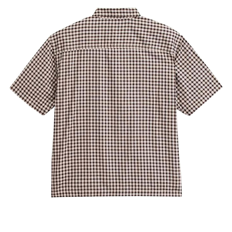 Vans Larkspur Mini Plaid Shirt - Oatmeal/Demitasse