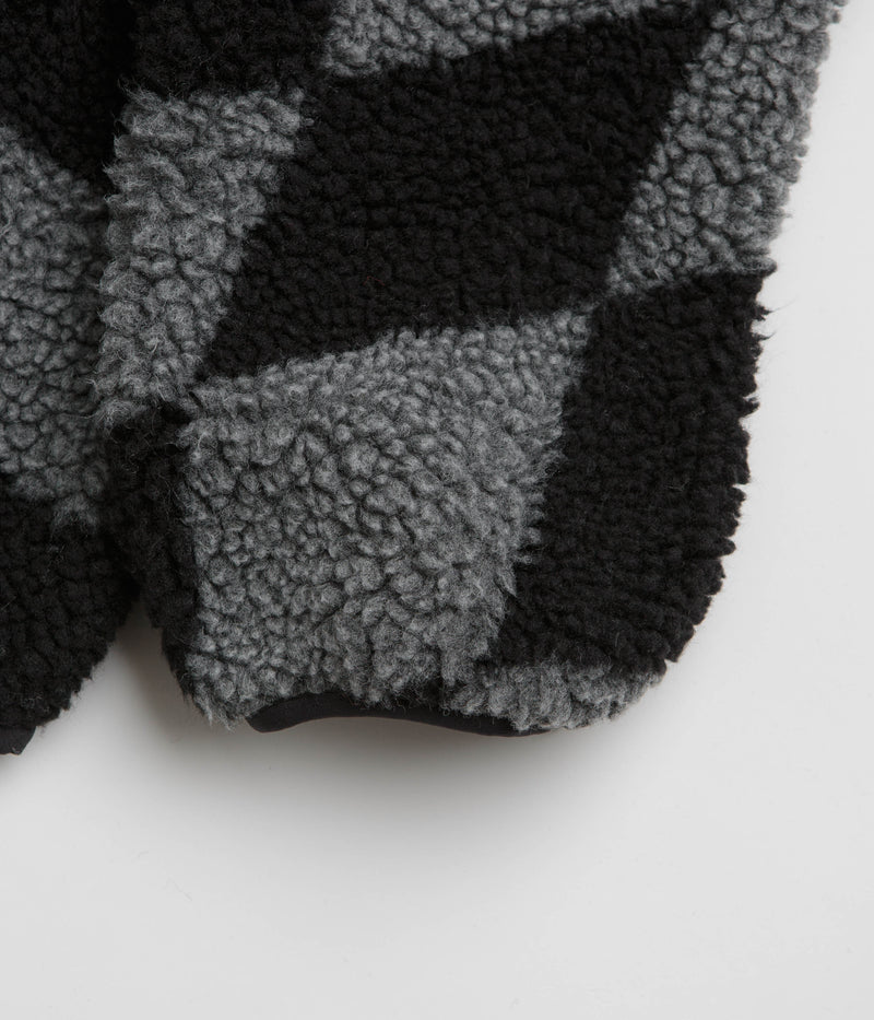 Vans x SlamJam AOD Relief Check Pullover Fleece in Smoked Pearl