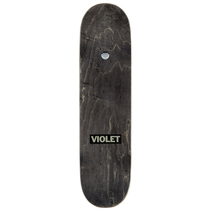 Violet Lollipop Skateboard Complete - Yellow - 8.38"