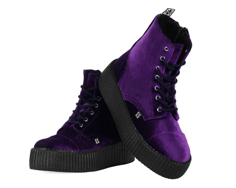 V9656L Violet Velvet Viva Mondo Boot