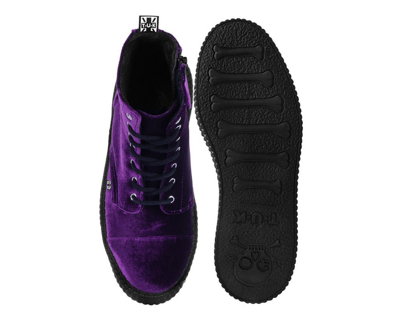 V9656L Violet Velvet Viva Mondo Boot