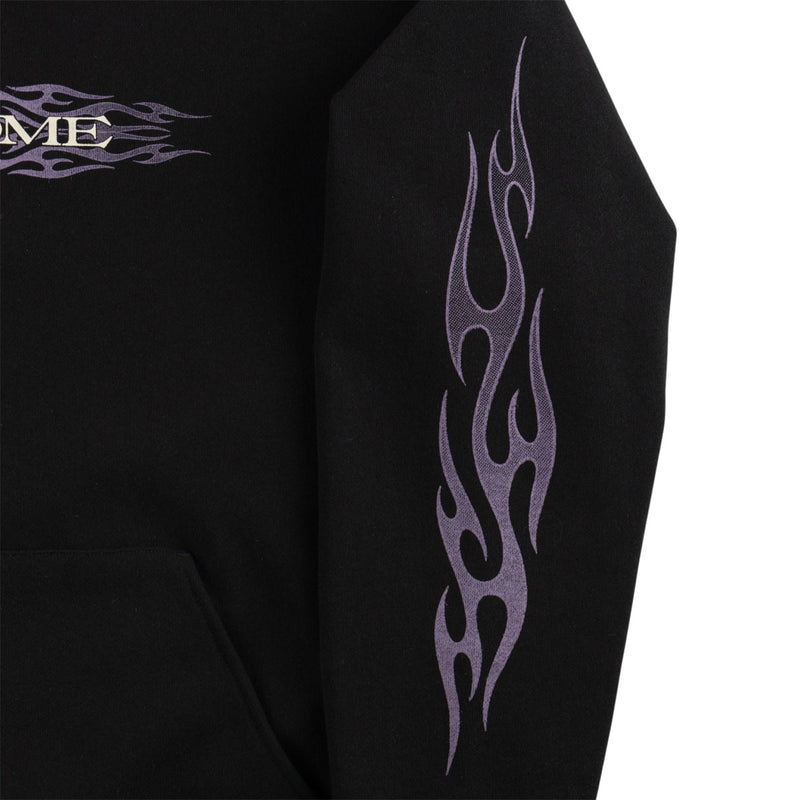 Welcome Brevity Hoodie - Black/Purple