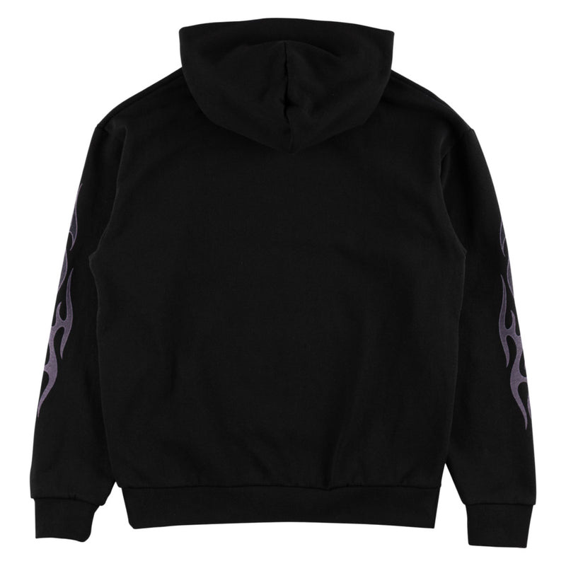Welcome Brevity Hoodie - Black/Purple