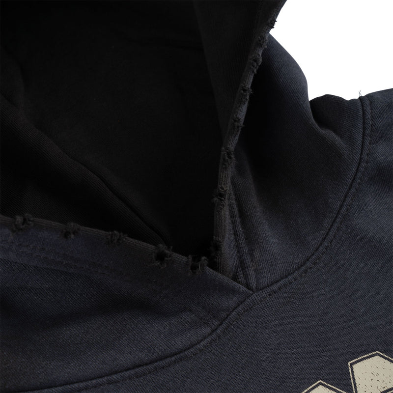 Welcome Coupled Sun Fade Hoodie - Black Fade