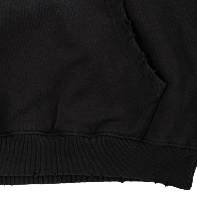 Welcome Coupled Sun Fade Hoodie - Black Fade