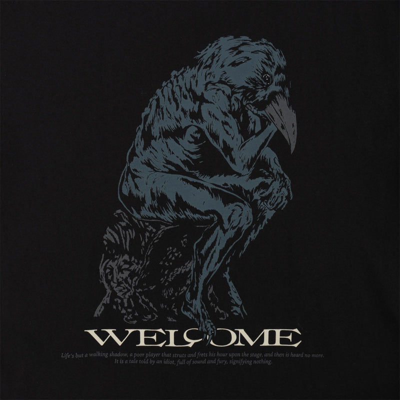 Welcome Crinker T-Shirt - Black