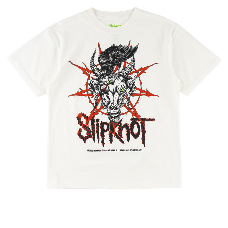 Welcome x Slipknot Spit It Out T-Shirt - White
