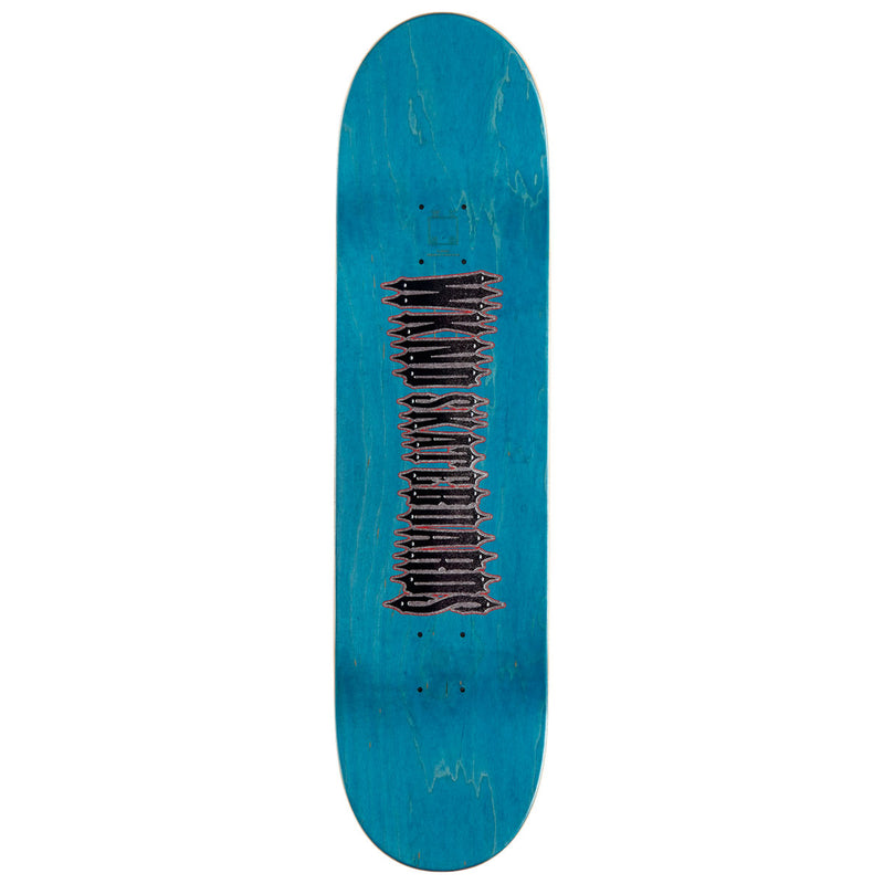 WKND Dusted Team MC Skateboard Complete - Black - 8.25"