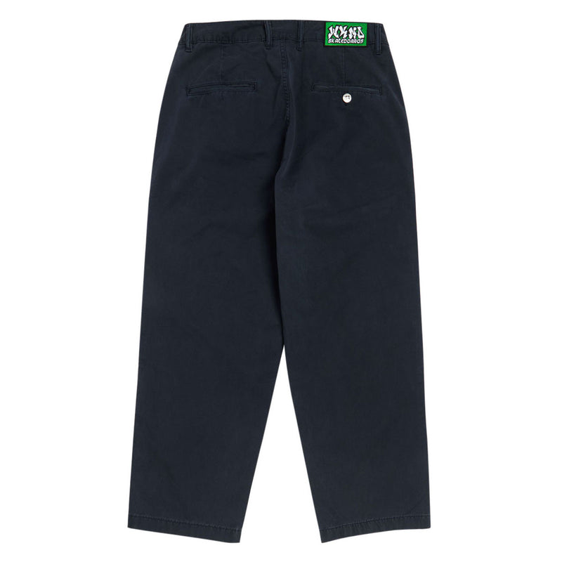 WKND Pleated Tubes Pants - Navy