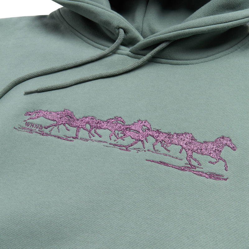 WKND Silver Stallion Hoodie - Sage Green