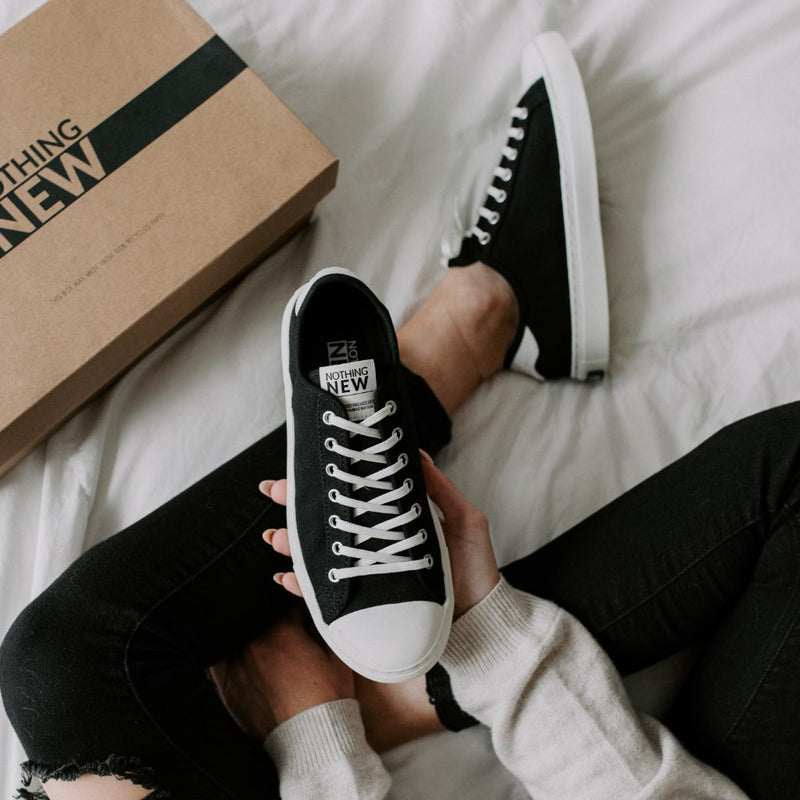 Women's Classic Low Top | Black x Off-White