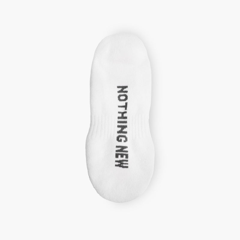 Women's Eco-Friendly No Show Socks | White