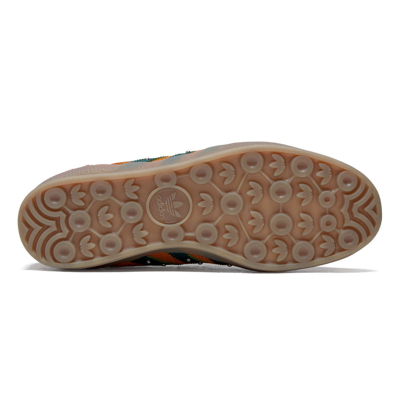 x Hardies Gazelle Shoes - Rust Orange/Collegiate Green/Gum