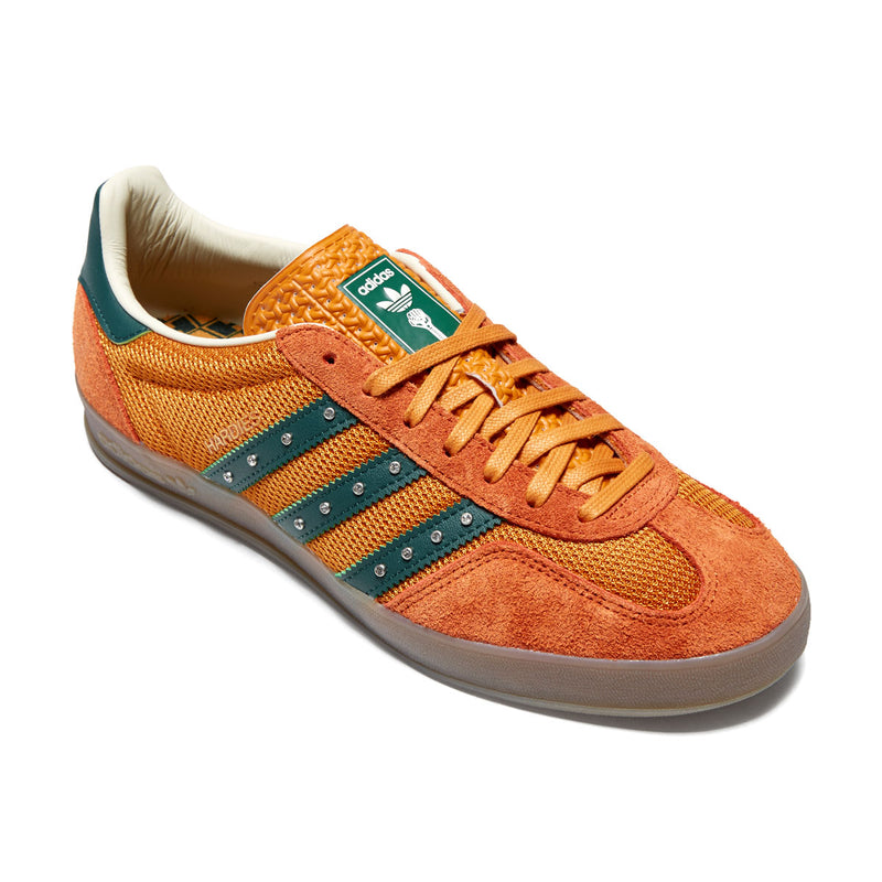 x Hardies Gazelle Shoes - Rust Orange/Collegiate Green/Gum