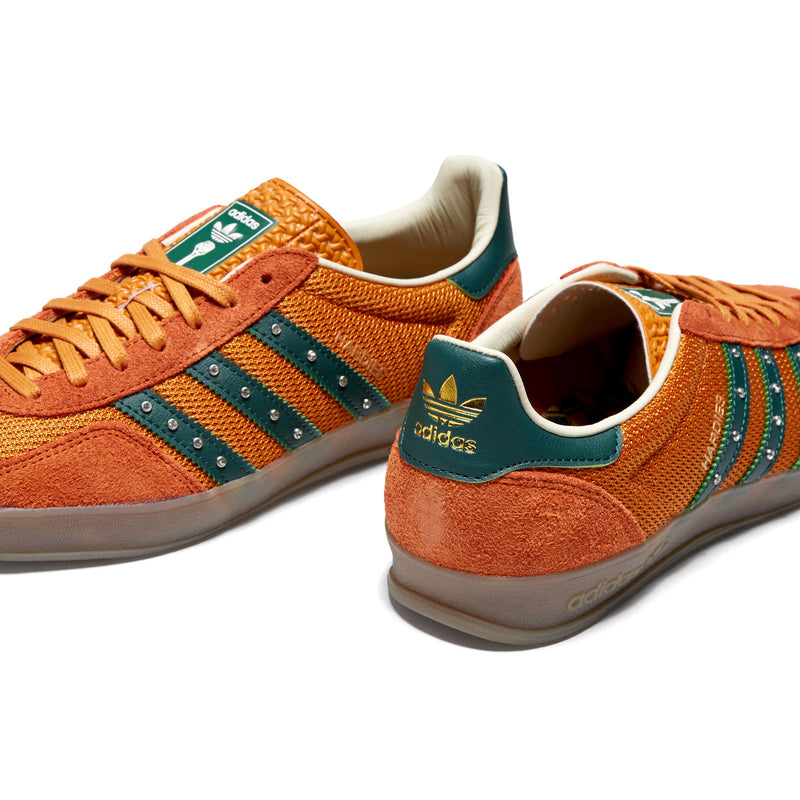 x Hardies Gazelle Shoes - Rust Orange/Collegiate Green/Gum