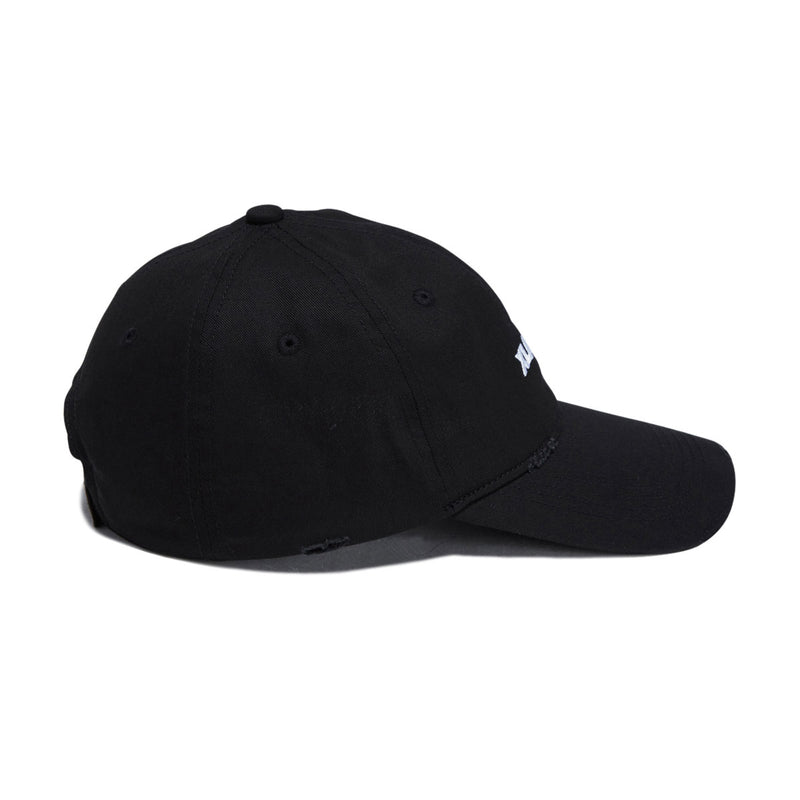 XLarge Label Brand 6 Panel Hat - Black