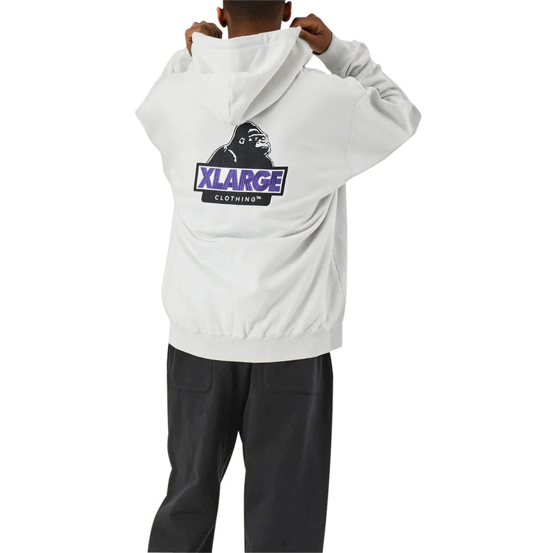 XLarge Slanted OG Zip Hoodie - Grey