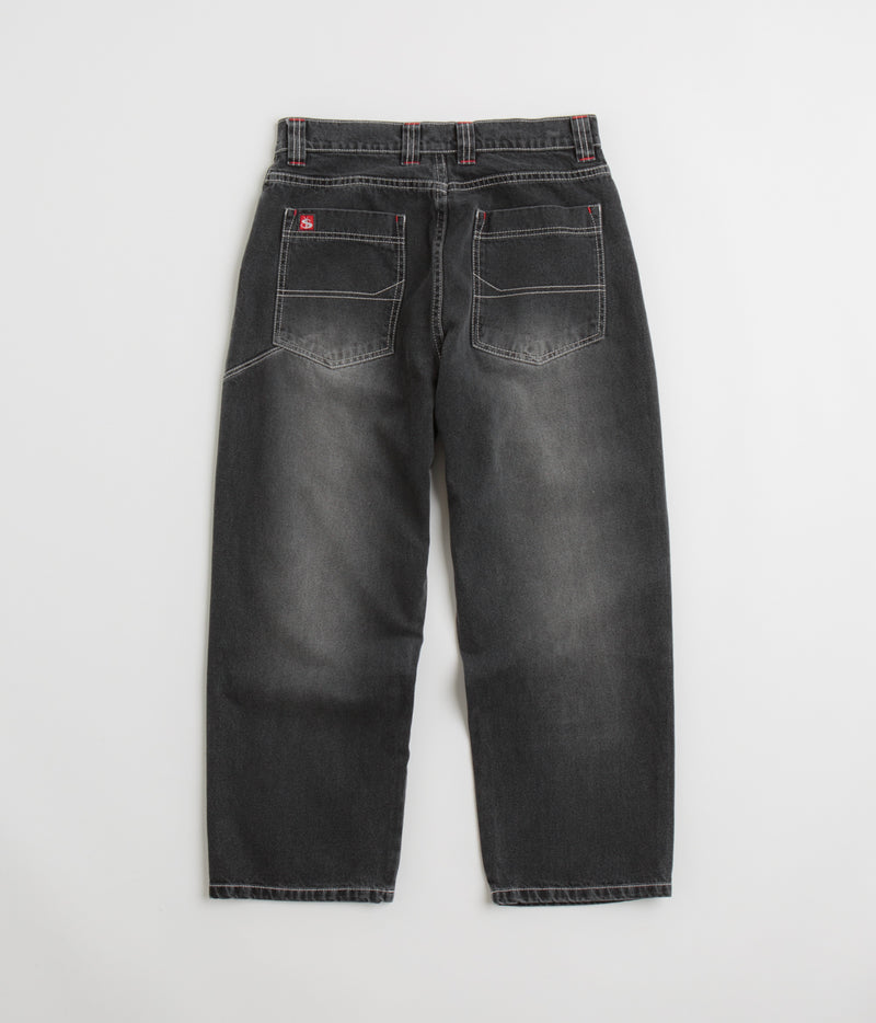 Yardsale Culture Slub Phantasy Jeans in Washed Black