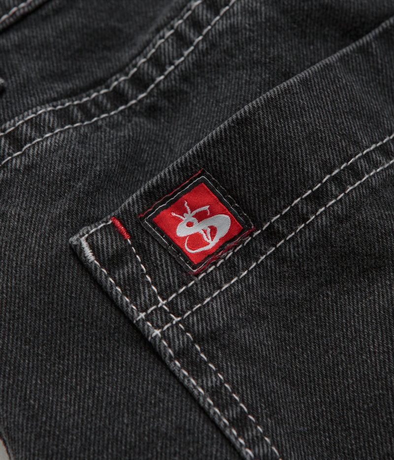 Yardsale Culture Slub Phantasy Jeans in Washed Black