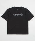 Yardsale Phantasy Flame T-Shirt in Black