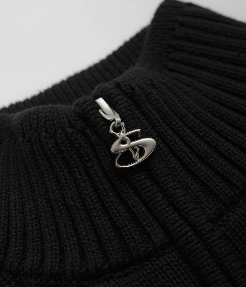 Yardsale Phantasy Knitted Cardigan in Black