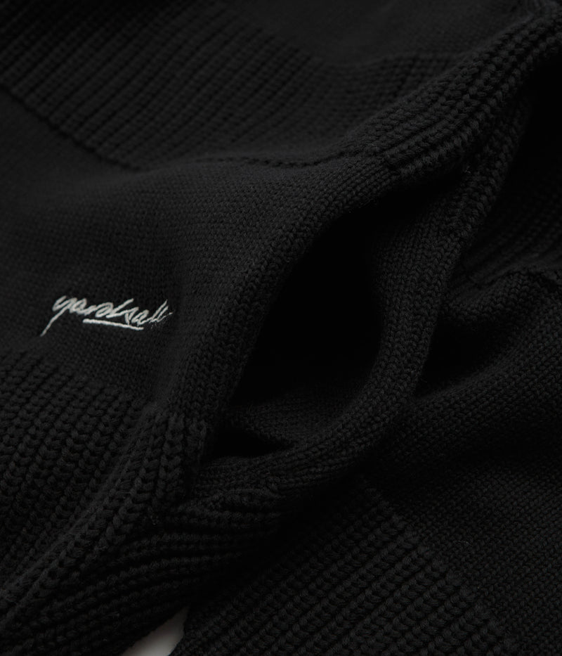 Yardsale Phantasy Knitted Cardigan in Black